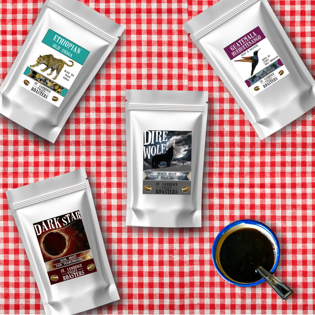 Find Your Favorite Coffee Flight – St. Lawrence Valley Roasters
