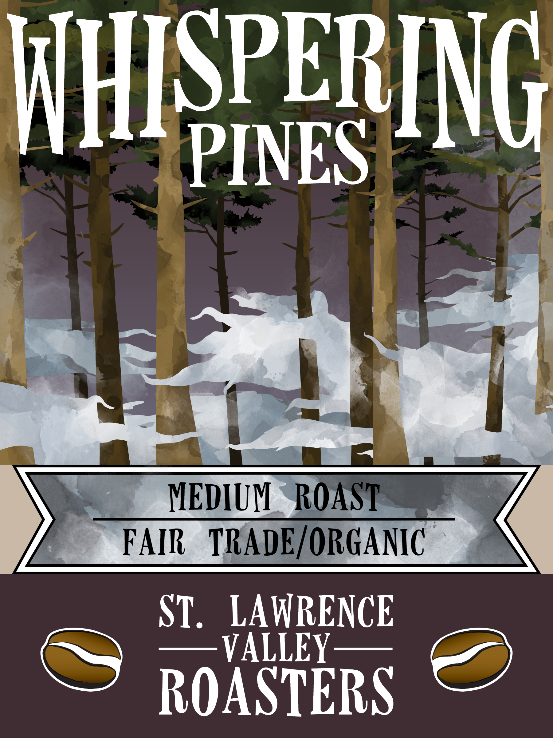 whispering pines medium roast